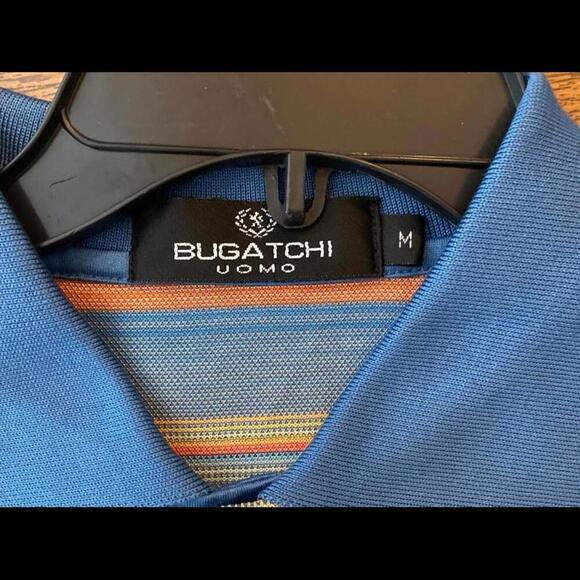 Bugatchi Striped Polo Shirt - Picture 5 of 9